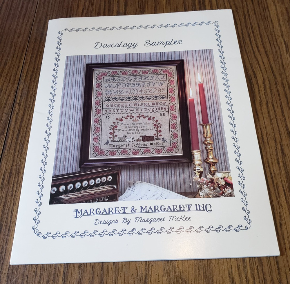 Doxology Sampler Margaret and Margaret Cross Stitch Pattern Book Margaret McKee